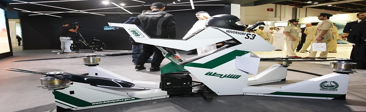 Dubai Police unveils flying ‘Hoversurf’ at Gitex